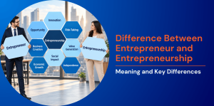 Difference Between Entrepreneur and Entrepreneurship: Meaning and Key Differences 